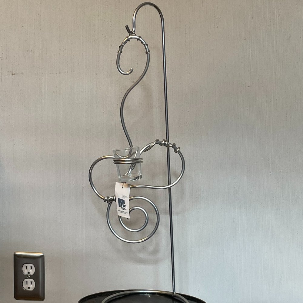 Super cool and unique votive tealight candle holder Wireworks Studio Jane Wood